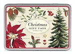Christmas Botanical  6 Asst<br>Cavallini Gift Tags